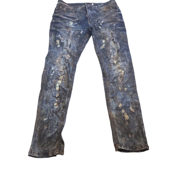Mystiq acid washed 15 jegging jeans - Picture 1 of 4